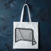 Ice Rink Goal Icon Hockey goal on ice rink, vector illustration