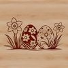 Easter egg illustration in a vector format.