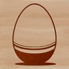 Creative SVG Easter Egg Illustration A decorative Easter egg with intricate design, suitable for vector art and commercial use.