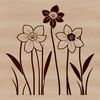 Spring Floral Symbolism and Meaning Illustrative daffodil flower in vector format.