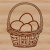 Colorful Egg Design Vector Art A colorful, decorated Easter egg design made from vector shapes.