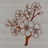 Beautiful Floral SVG Graphics A detailed illustration of a cherry blossom plant in full bloom.