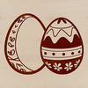 Free SVG Easter Egg Clip Art Download A vector graphic representation of a traditional Easter egg, suitable for various applications.