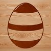 Stylish Easter Egg SVG Image A stylized illustration of a decorated Easter egg in various colors and patterns.