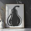 Beautiful Squash Clip Art Image A stylized illustration of a squash, suitable for vector art design.