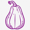 Free Unique Squash Drawing