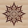 A stylized illustration of a five-pointed star symbol, designed for digital use and scalable vector graphics.
