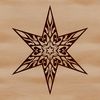 Simple SVG Star Clip Art A simple star design suitable for digital crafts and DIY projects.
