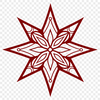 Stunning Star In DXF For Free Download