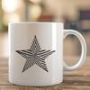 Stunning Star In SVG, PNG, PDF And DXF File Formats - Free