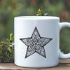 Creative Star In DXF - For Free Download, Commercial Use