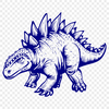 Dino Artwork In SVG, PNG, PDF And DXF File Formats