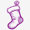 Beautiful Stocking In SVG & PNG