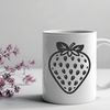 Detailed Strawberry Vector Graphic A detailed illustration of a strawberry, suitable for vector art projects.