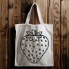 Free Strawberry Graphic Clip Art Illustration of a strawberry fruit in vector format.