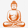 Sacred Icon Symbol Buddha icon designed as a scalable graphic file.