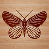 A colorful insect with iridescent wings, ideal for digital designs and crafting projects.