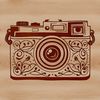 Camera Icon SVG Vector Graphic An SVG vector graphic of a camera icon suitable for commercial or personal use in photography projects.