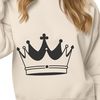 A vector illustration of a crown, suitable for graphic design and digital cutting applications.