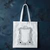 A vector frame design suitable for cutting machines like Cricut and laser cutters.