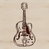 A high-quality vector illustration of a musical instrument, suitable for graphic design projects.
