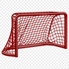 A vector illustration of a hockey goal, suitable for various designs.