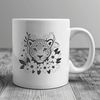 Wildlife Illustration - Spotted Feline An illustration of a jaguar, a big cat known for its distinctive spotted coat.