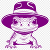 Lizard Illustration Vector Graphics A cartoon lizard illustration in vector format, suitable for various uses.