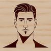 Beautiful Male Clip Art SVG A high-quality illustration of a male figure, designed as a vector graphic.