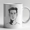 Free SVG Male Figure Graphic A simple illustration of a male figure created as a vector graphic for various uses.