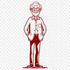 Free Vector Image Male A male figure, represented as a vector graphic.