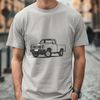 Beautiful Vehicle Design in Vector Format A high-quality illustration of a modern pickup truck in vector format.