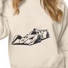 Customizable Racing Car SVG Design An illustration of a high-performance vehicle, rendered in scalable SVG format for easy editing and customization.
