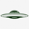 Cosmic Craft Vector Illustration A stylized illustration of a spaceship in space, suitable for vector graphics and cutting machines.