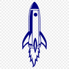 Detailed Rocket Ship Design A detailed illustration of a futuristic spacecraft with sleek lines and metallic details.