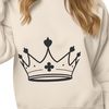 Golden Coronet Illustration A digital illustration of a gold-plated crown with ornate details, suitable for vector art projects.