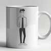SVG Male Figure A digital illustration of a man in various poses.