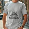 Beautifully Detailed Religious Monument A vector graphic representation of a serene Buddhist temple featuring ornate details.