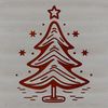 Vector Christmas Decorations A traditional Christmas tree design in vector format.