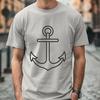 Anchor Decal In SVG, PNG, PDF And DXF Formats