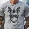 Beautiful Donkey Wearing Sunglasses PDF