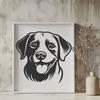 Beautiful Labrador Retriever Digital Artwork