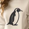 Penguin Illustration In SVG, PNG, PDF And DXF Formats