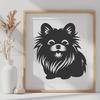 Creative Pomeranian - Laser Engraver DXF