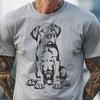 Free Sitting Great Dane Design - PNG