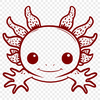 Unique Axolotl SVGs - Free Download