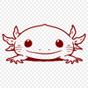 Free Axolotl - For Glowforge Project