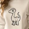 Artistic Baby Dinosaur Design