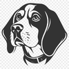 Free Beagle Vector Illustration