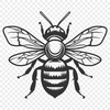 Unique Bee PNG - Free Commercial Use Download